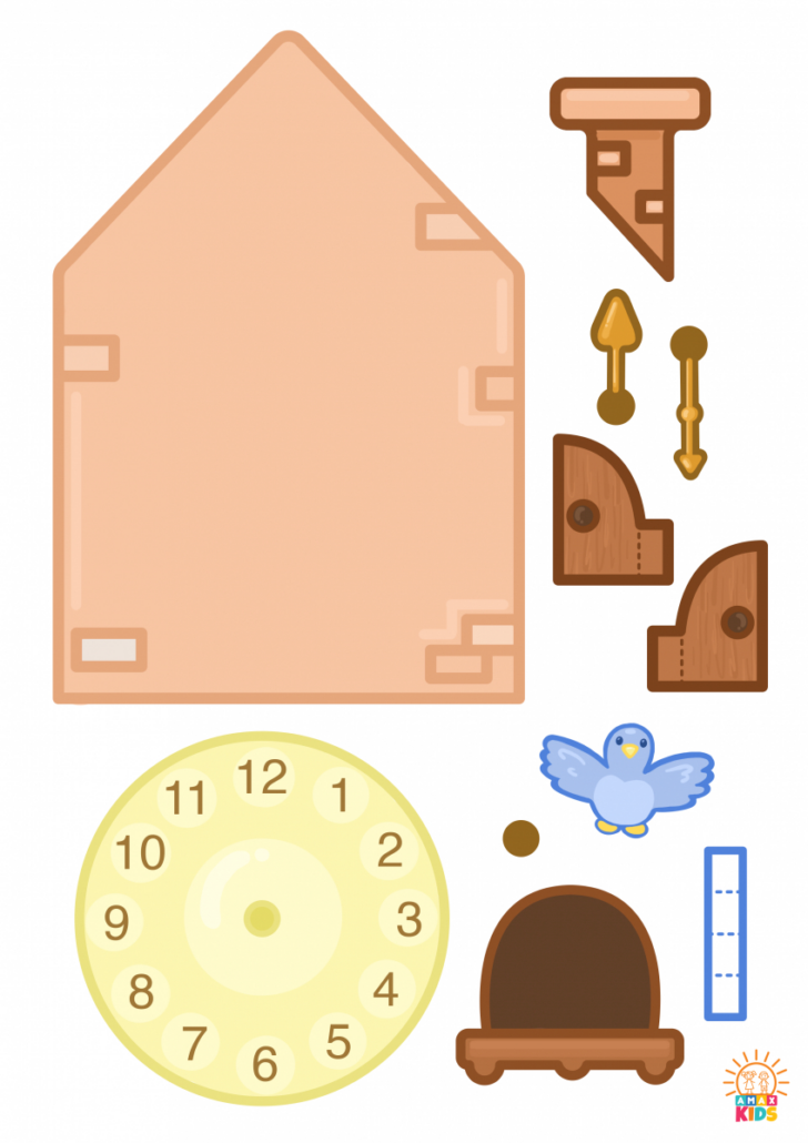 Printable Paper Clock Printable Paper Clock