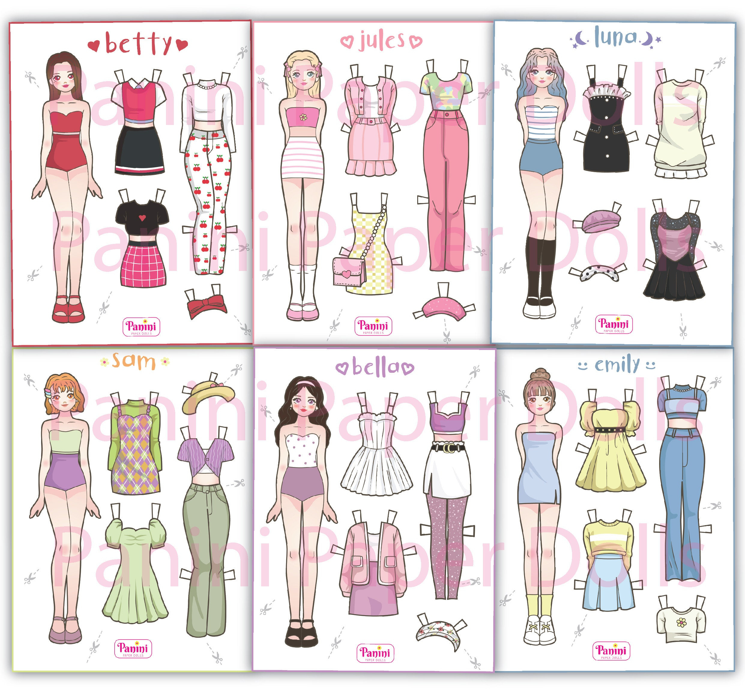Printable Paper Doll Dress Up Girls Korean Paper Doll Kpop Doll with regard to Printable Paper Doll And Clothes