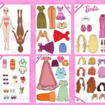 Printable Paper Doll Dress Up Girls Korean Paper Doll Kpop Doll With Regard To Printable Paper Doll Dress Up