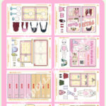 Printable Paper Doll House Diy Busy Book Paper Dolls Dress Up Kit In Free Printable Paper Doll House Print For Kids