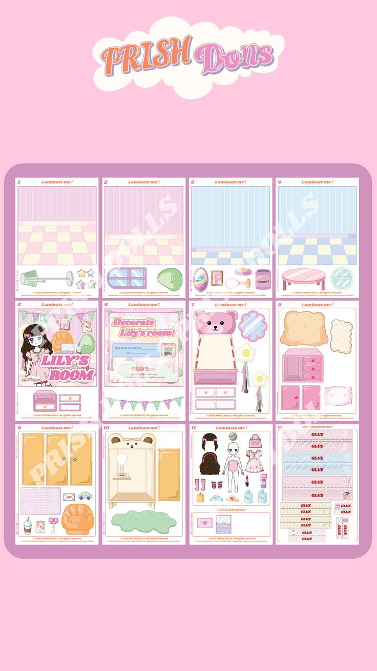 Printable Paper Doll House Diy Busy Book Paper Dolls Dress Up Kit regarding Printable Paper Dollhouse