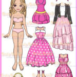 Printable Paper Doll Pertaining To Printable Paper Girl Doll