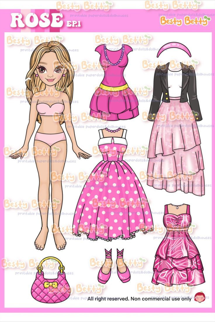 Printable Paper Doll within Free Printable Paper Doll Template Girl