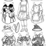 Printable Paper Dolls To Color Outlet Regarding Coloring Pages Printable Paper Dolls