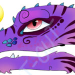 Printable Paper Dragon Puppet Template Base Pattern   Etsy Schweiz Inside Printable Paper Dragon Puppet