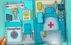 Printable Paper Hospital With Dolls | Digital Download | Creative Kids  Activities | Instant Download | Craft At Home - Etsy throughout Printable Paper Hospital