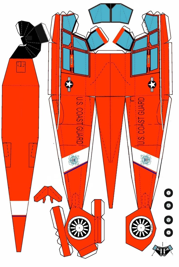 Printable Paper Model Helicopter with Printable Paper Helicopter