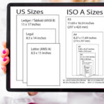 Printable Paper Size Chart (Free!)   Leap Of Faith Crafting Within Printable Paper Size Chart