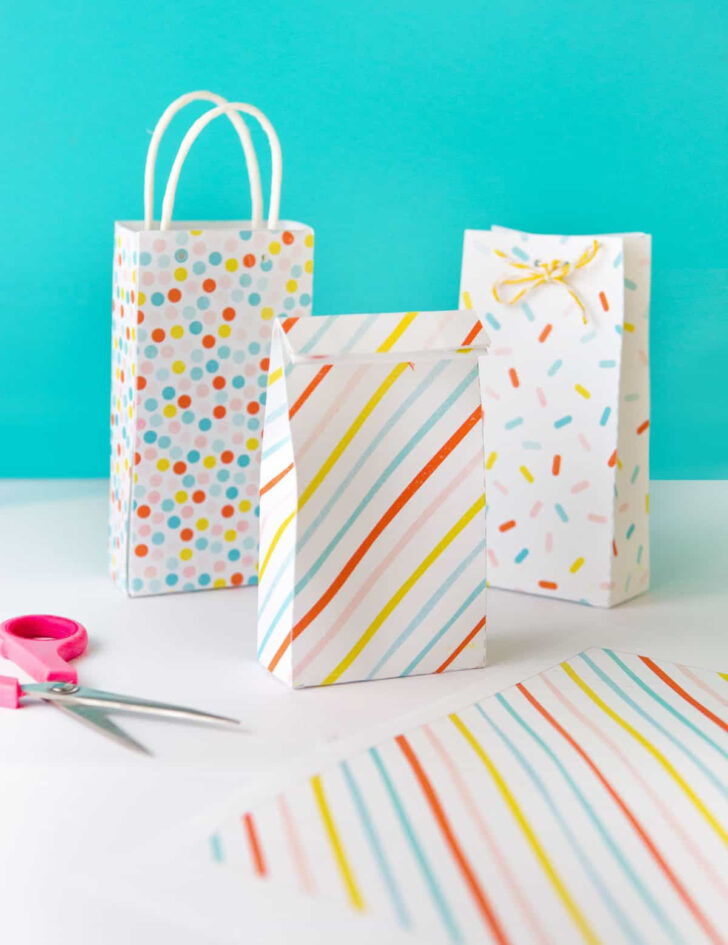 Free Printable Paper Bag Template