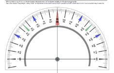 Printable Protractor » Linear Concepts intended for Printable Paper Protractor