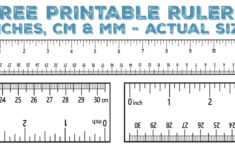Printable Ruler - Free Accurate Ruler Inches, Cm, Mm - World Of inside Printable Paper Ruler In Centimeters
