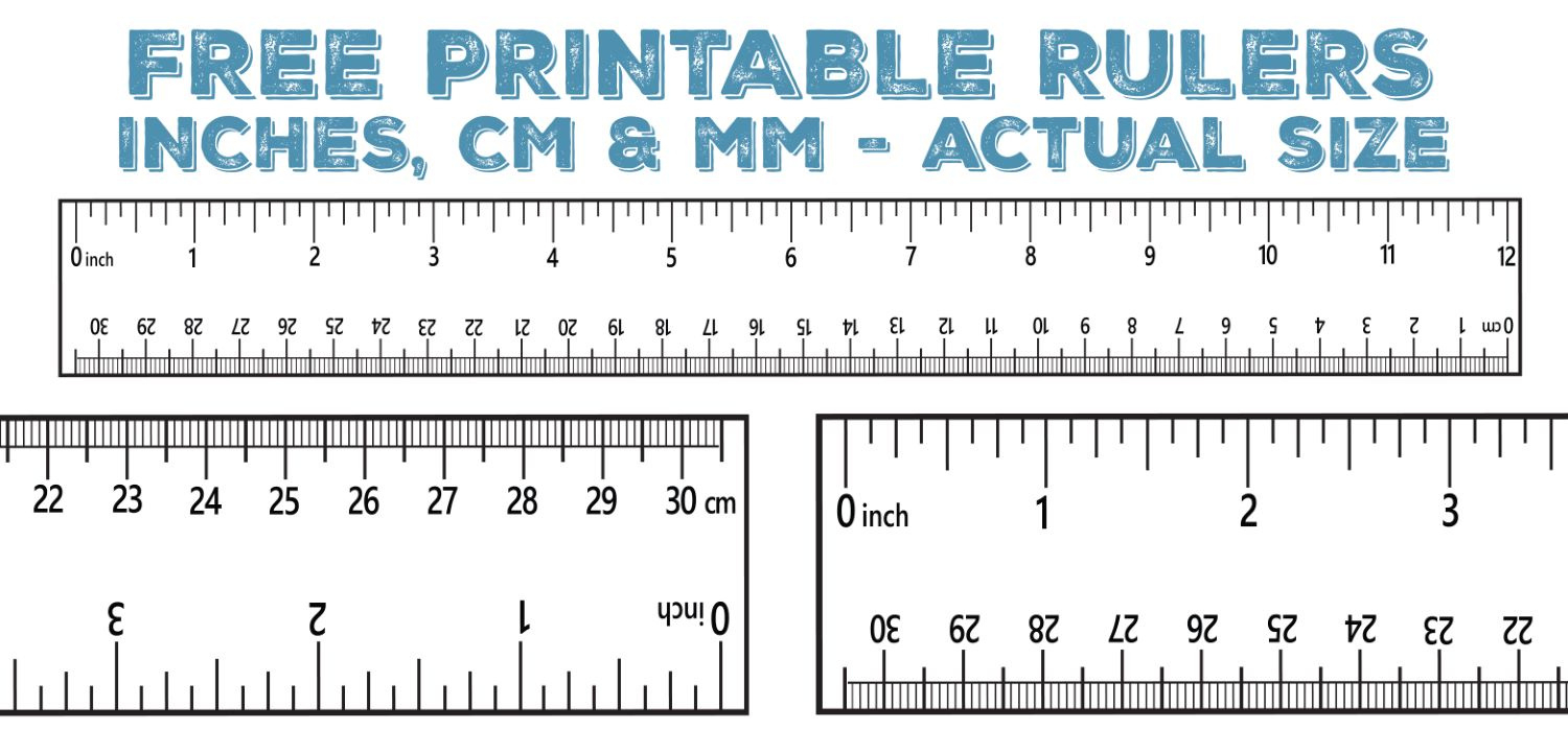 Printable Ruler - Free Accurate Ruler Inches, Cm, Mm - World Of inside Printable Paper Ruler In Centimeters
