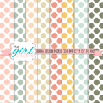 Printable Scrapbook Paper   The Girl Creative Inside Printable Paper Designs
