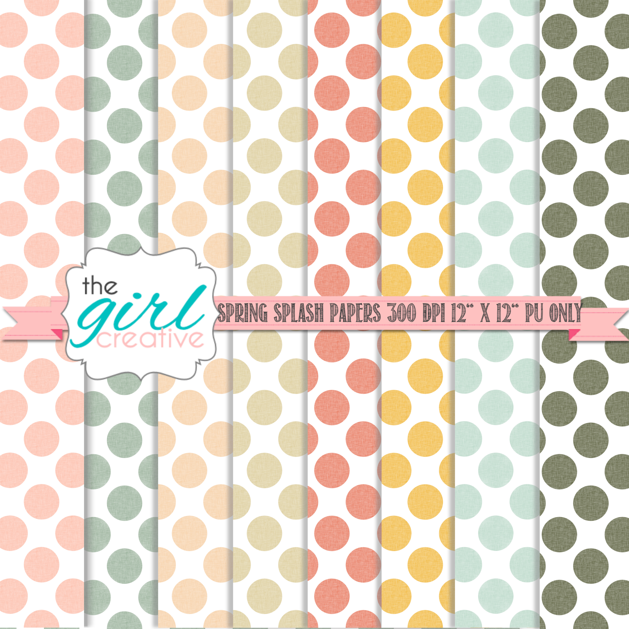 Printable Scrapbook Paper - The Girl Creative inside Printable Paper Designs
