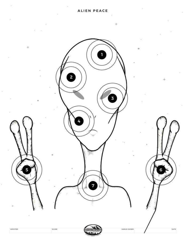 Printable Shooting Targets And Gun Targets • Nssf in Printable Paper Targets For Bb Guns