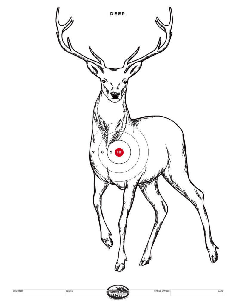 Printable Shooting Targets And Gun Targets • Nssf in Printable Paper Targets For Shooting Range