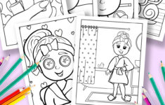 Printable Spa Day Colouring Pages — Gathering Beauty inside SPA Printable Paper