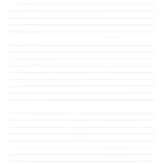 Printable Wide Ruled Paper Template For Free With Regard To Wide Ruled Printable Paper