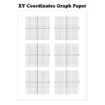Printable X Y Coordinates Graph Paper, Pdf File, Instant Download For Printable Labeled Graph Paper