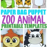 Printable Zoo Animal Puppet Craft Templates – Simple Mom Project In Printable Paper Puppet Templates