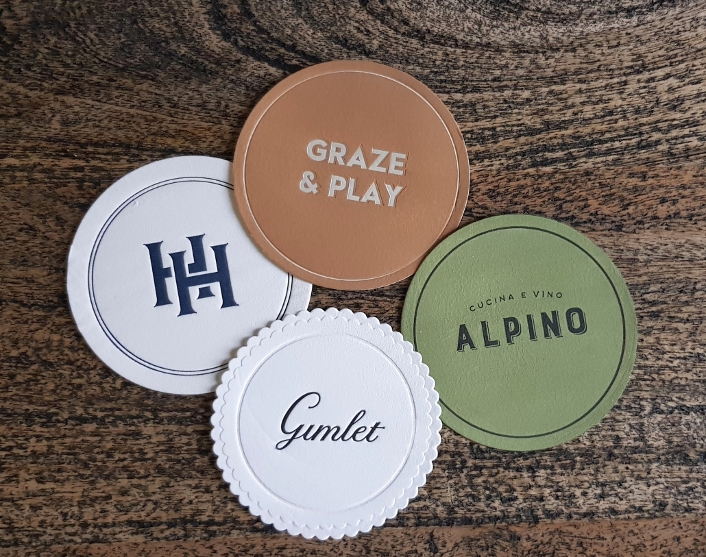 Printed Coasters - Printed Napkins in Printable Paper Coasters