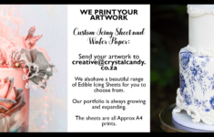 Printed Edible Icing Sheets – Crystal Candy in Edible Printable Paper For Cakes