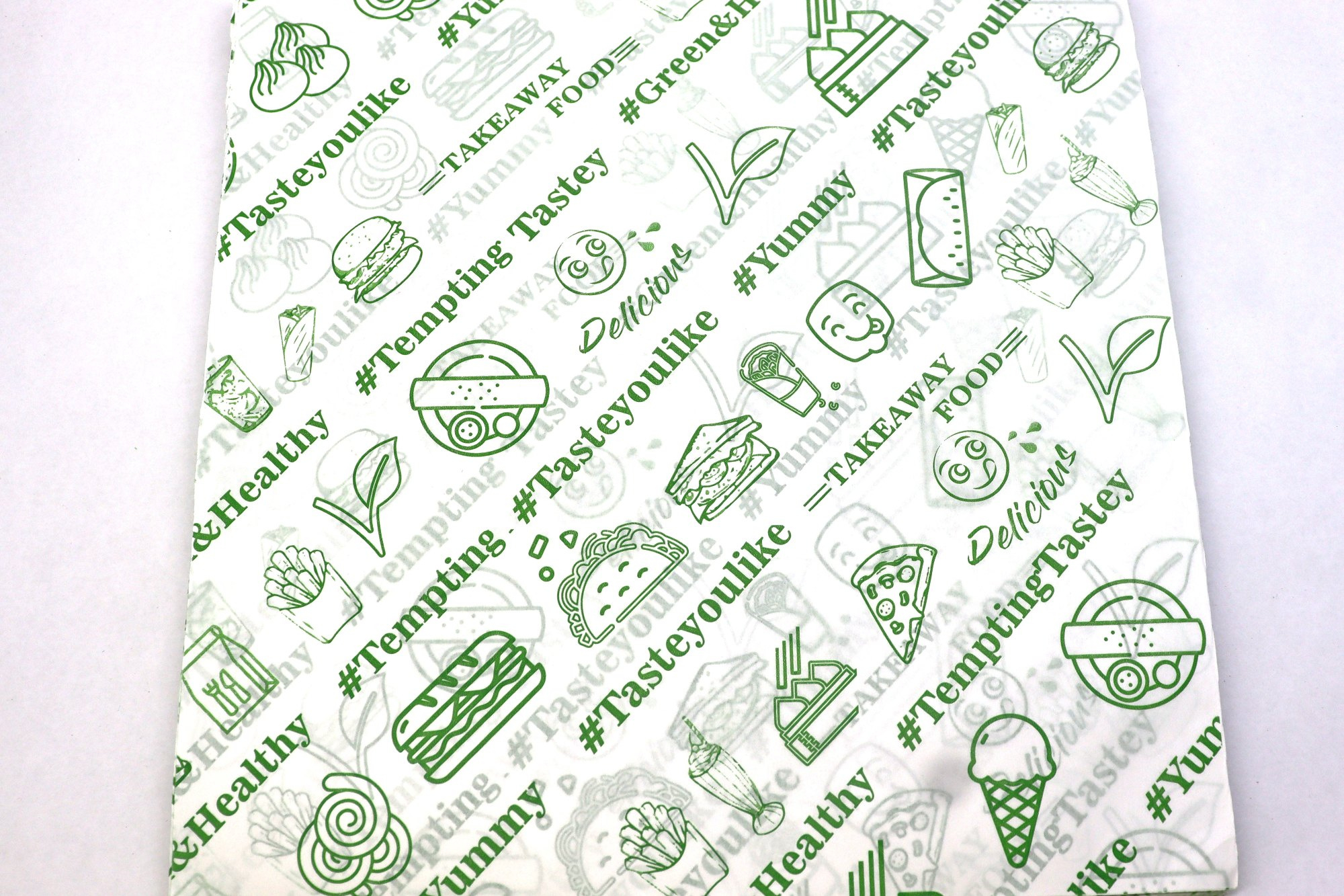 Printed Food Grade One Side Coated Butter Paper Vej Red &amp;amp; Nonvej intended for Food Grade Printable Paper