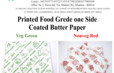 Printed Food Grade One Side Coated Paper 40 Gsm Manufacturer In regarding Food Grade Printable Paper