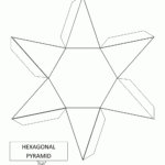 Pyramid Template Pertaining To Printable Paper Pyramid Template