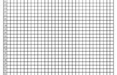 Quarter-Inch Graph Paper With Line Numbers - Etsy for 1/4 Graph Paper Template Printable
