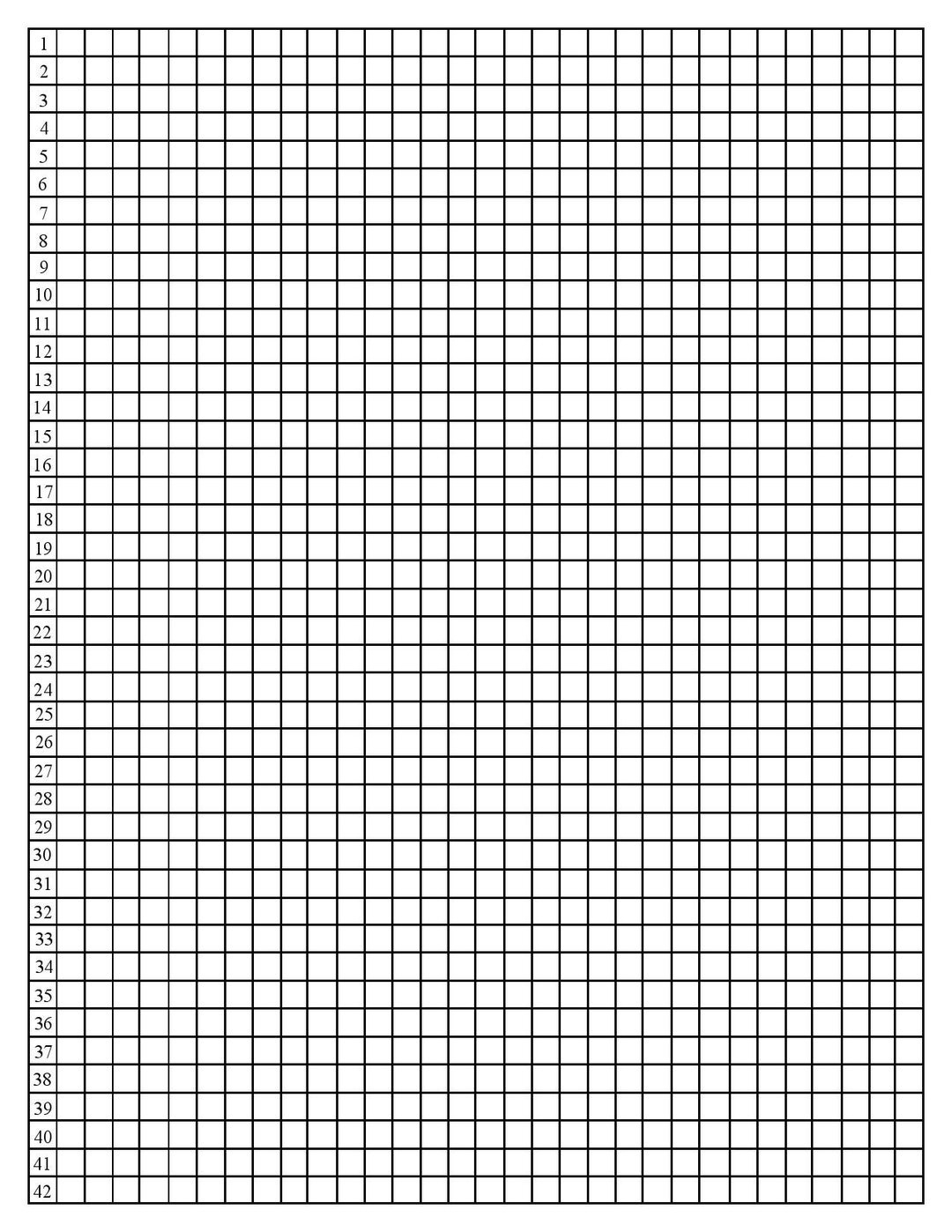 Quarter-Inch Graph Paper With Line Numbers - Etsy with regard to Printable Graph Paper For Landscape Design
