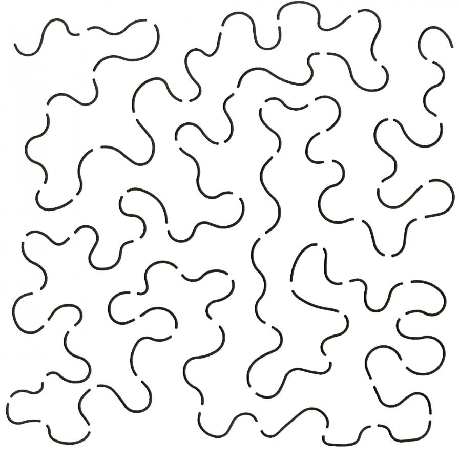 Quilt Stencil Large Stipplequilting Creations with Printable Paper Stencils For Quilting