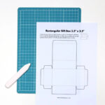 Rectangle Box Printable Template — Gathering Beauty In Printable Paper With Boxes