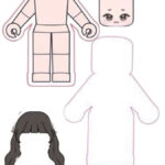 Roblox Girl | Paper Dolls, Paper Doll Printable Templates, Paper Inside Roblox Paper Doll Printable