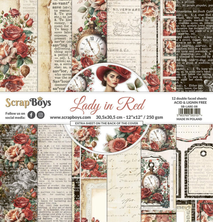 Red Printable Paper