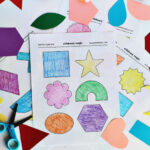 Shape Outlines  Free Printable Templates   Childhood Magic With Printable Paper Shapes