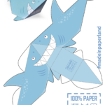 Shark Paper Model   Free Printable Paper Modelsanton Filonov With Free Printable Paper Model Templates