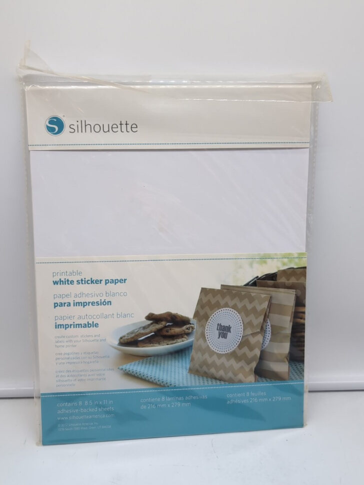 Silhouette Printable Paper