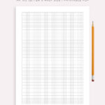 Small Grid Paper Printable, Squared Paper, Planner Inserts, A4/A5 For Small Square Graph Paper Printable