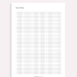 Small Grid Paper Printable, Squared Paper, Planner Inserts, A4/A5 Inside 7Mm Squared Paper Printable