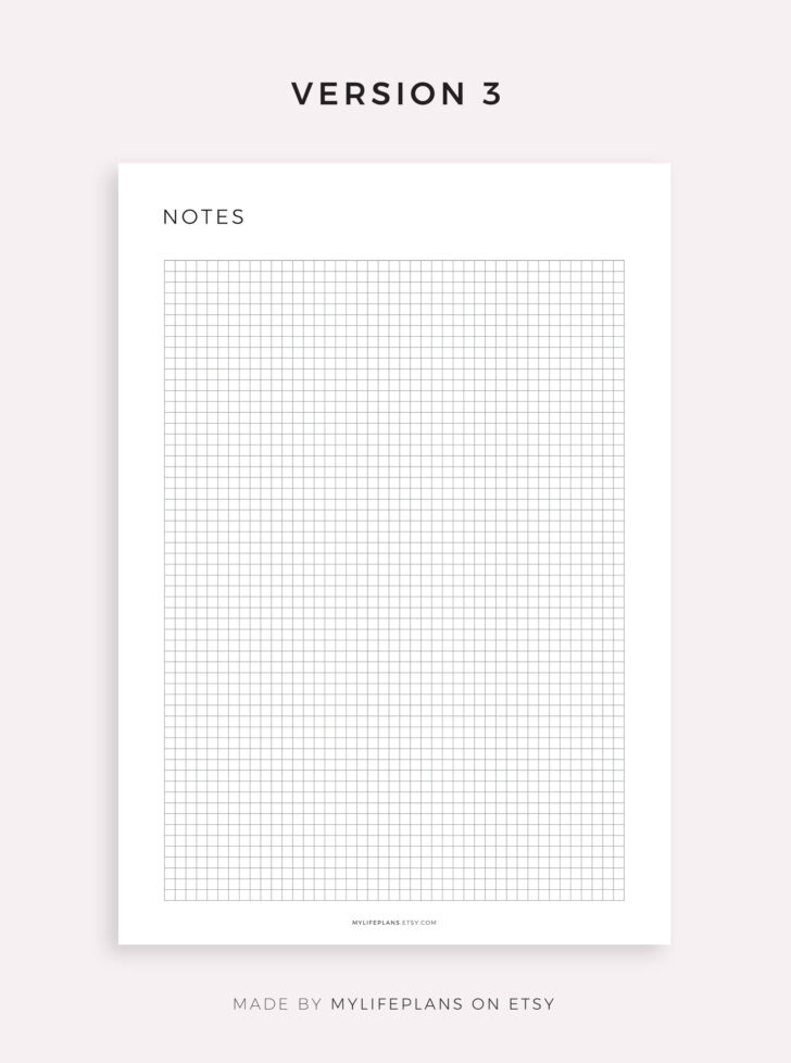 7mm Squared Paper Printable