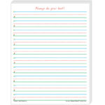 Smart Start 1 2 Writing Paper: 100 Sheets | The Teachers' Lounge® With Regard To Printable Paper Grade 1