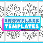 Snowflake Templates (Free Printables)   Superstar Worksheets For Free Printable Paper Snowflake Patterns
