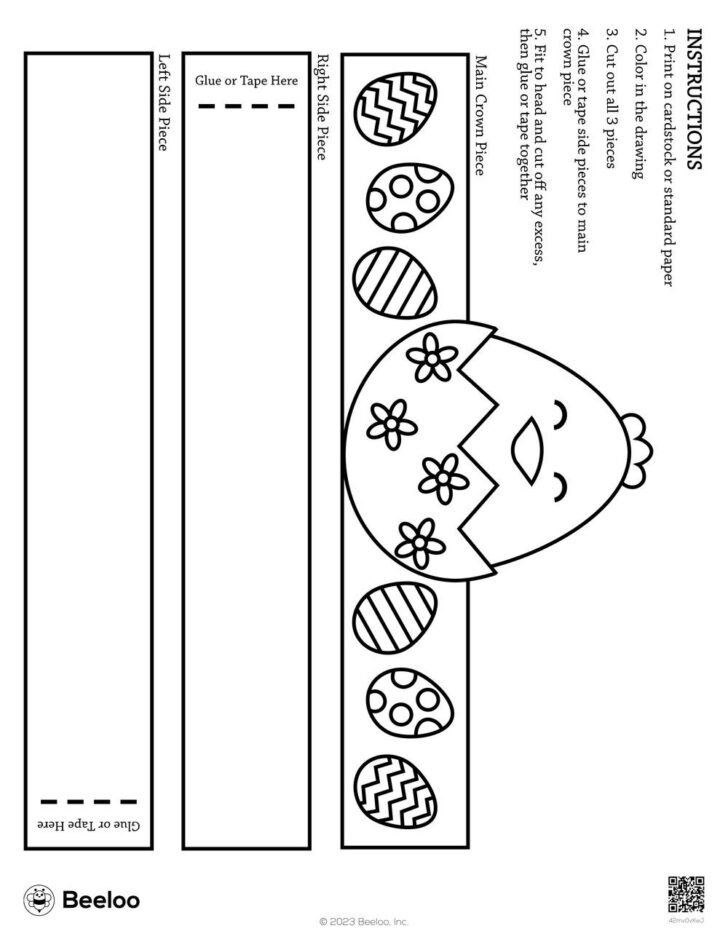 Free Printable Paper Hat Template