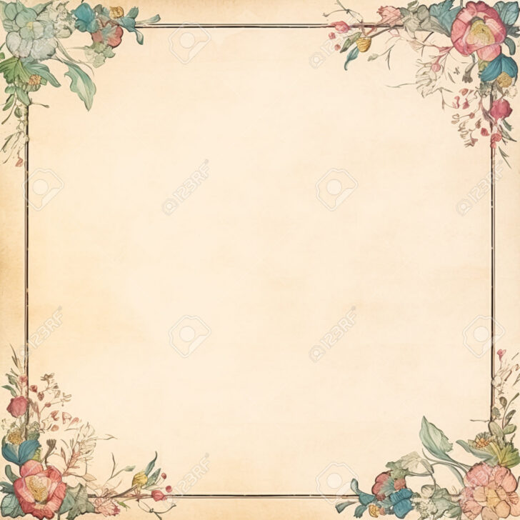 Floral Printable Paper