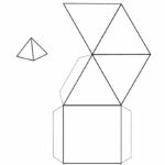 Square Pyramid Template | Planerium Pertaining To Printable Paper Pyramid Template
