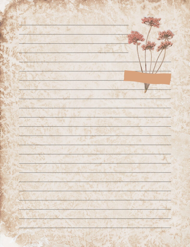 Letter Printable Paper Letter Printable Paper
