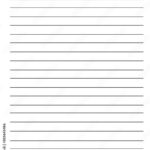 Stock Illustration „Blank Sheet Of Paper. Paper Line Design Intended For Design Printable Paper