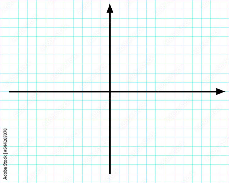 Printable Graph Paper with X and Y Axis and Numbers