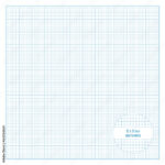 Stock Vektorgrafik „Vector Printable Graph Paper 12X12 Inch Size With 12X12 Graph Paper Printable